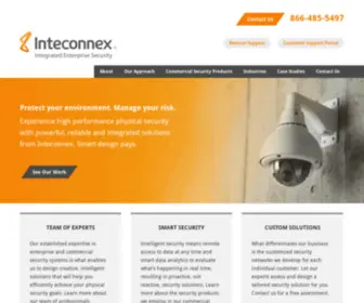 Inteconnex.com(Commercial Security Systems & Integration Services) Screenshot