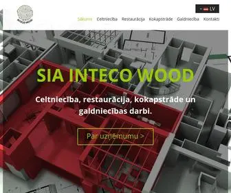 Intecowood.lv(Restaurācijas darbi) Screenshot