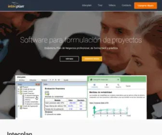 IntecPlan.com.mx(Software para Formulación de Proyectos) Screenshot