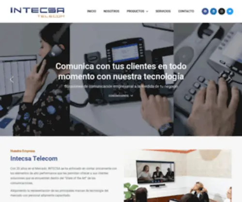 Intecsa.com.pe(Inicio) Screenshot