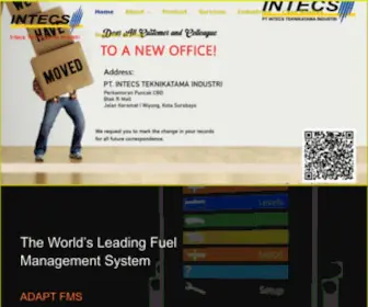 Intecs.co.id(Intecs Teknikatama Industri) Screenshot