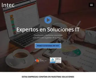 Intecsoft.com.ar(Intec Software) Screenshot