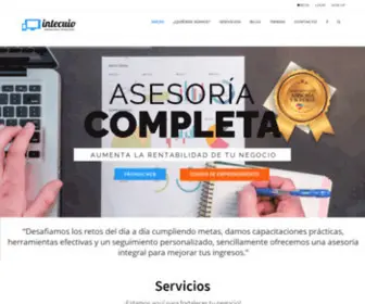 Intecuio.com(Agencia de Marketing) Screenshot