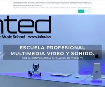 Inted.es(Escuela de Producción Musical y Dj) Screenshot