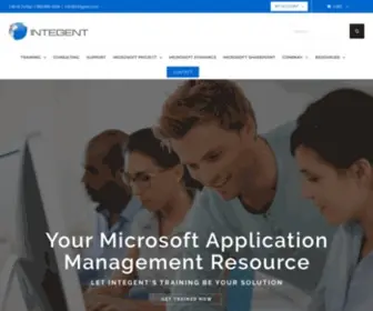 Integent.com(Expert Project Management Training & Consulting) Screenshot