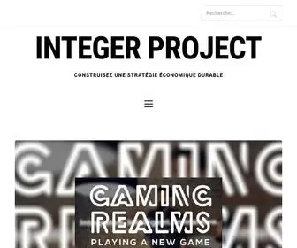 Integerproject.co.uk(Integer Project) Screenshot