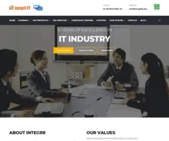 Integr8IT.biz(SAP PARTNERS IN HYDERABAD) Screenshot