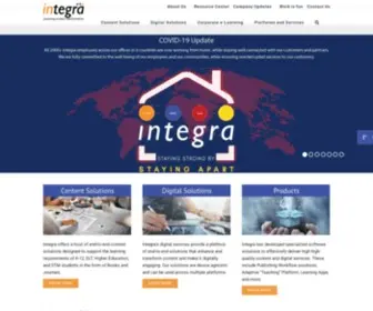 Integra.co.in(Digital Content Services) Screenshot