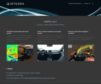 Integra.co.jp(株式会社インテグラ) Screenshot