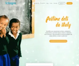 Integra.sk(Nadácia) Screenshot