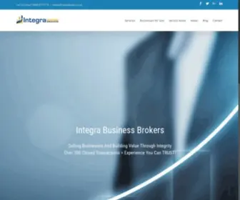 Integrabrokers.com(Atlanta Business Brokers) Screenshot