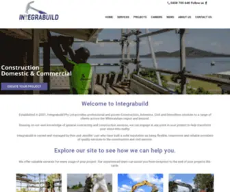 Integrabuild.com.au(Integrabuild building & construction) Screenshot