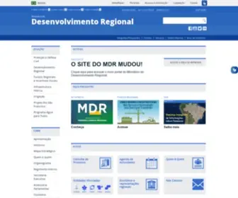 Integracao.gov.br(Ministério do Desenvolvimento Regional) Screenshot