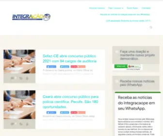 Integracaope.com.br(Integra) Screenshot