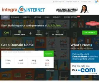 Integrainternet.us(Integra Internet) Screenshot