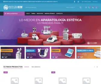 Integrakin.cl(Aparatología estética) Screenshot