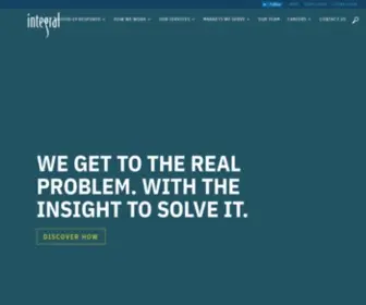 Integral-Corp.com(Integral Consulting) Screenshot