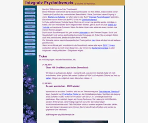 Integrale-PSYchotherapie.de(Integrale Psychotherapie) Screenshot