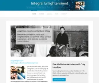 Integralenlightenment.com(Craig Hamilton) Screenshot