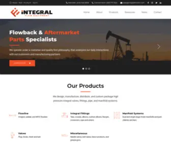 Integralflowinc.com(Integral Flow Equipment) Screenshot