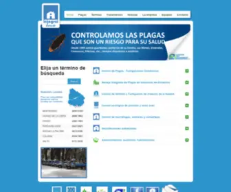 Integralhouse.com(Fumigación) Screenshot