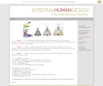 Integralhumandesign.net(INTEGRAL HUMAN DESIGN) Screenshot