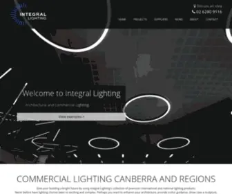 Integrallighting.com.au(Integral Lighting) Screenshot