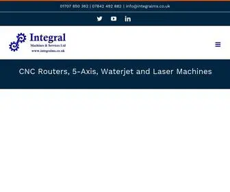 Integralms.co.uk(Integral Machines and Services) Screenshot