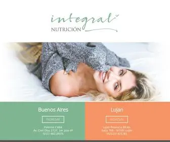 Integralnutricion.com(Nutrición) Screenshot