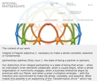 Integralpartnerships.com(Integral Partnerships LLC) Screenshot