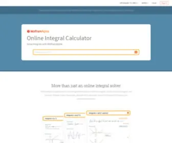 Integrals.com(Integral Calculator) Screenshot