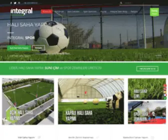 Integralspor.com.tr(Halı Saha Yapımı Uzmanı) Screenshot