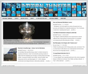 Integralthinkers.com(Integral Thinkers) Screenshot