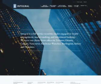 Integralwealth.com(Integral Wealth Securities Ltd) Screenshot