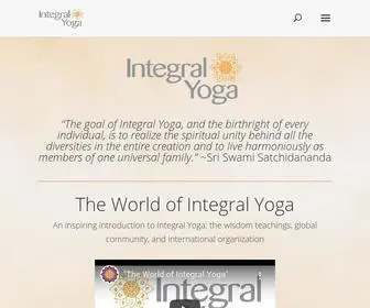 Integralyoga.org Screenshot