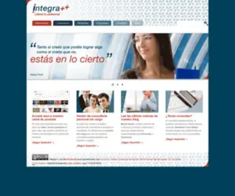 Integramasmas.com(Integra) Screenshot
