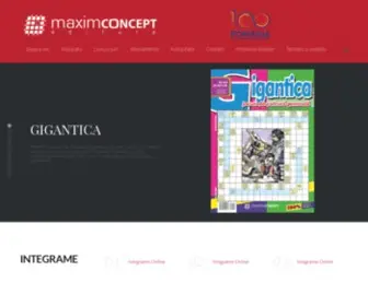 Integrameonline.ro(Site interactiv dedicat integramelor.Cea mai mare comunitate de dezlegatori de integrame MAXIM) Screenshot