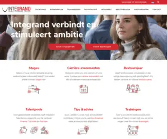 Integrand.nl(Integrand verbindt en stimuleert ambitie) Screenshot