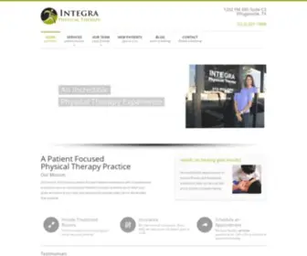 Integrapt.com(Integra Physical Therapy) Screenshot