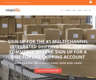 Integraship.com(Free MultiChannel Shipping Platform) Screenshot