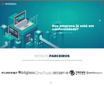 Integrasul.com.br(Segurança da Informação) Screenshot