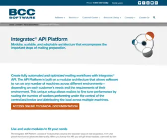 Integratecapi.com(Integratec API Platform) Screenshot