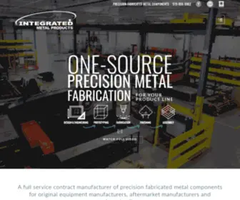 Integrated-Metal.com(Integrated Metal Products) Screenshot