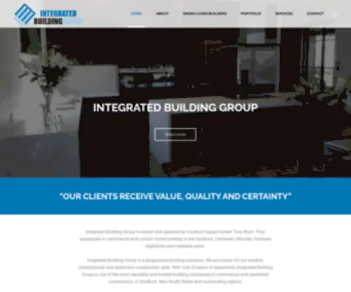 Integratedbuildinggroup.com.au(Integrated Building Group) Screenshot