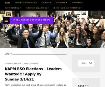 Integratedbusiness.blog(Integrated Business Blog) Screenshot