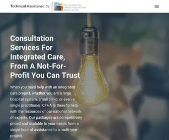 Integratedcareconsultation.com(When you need help with an integrated care project CFHA) Screenshot