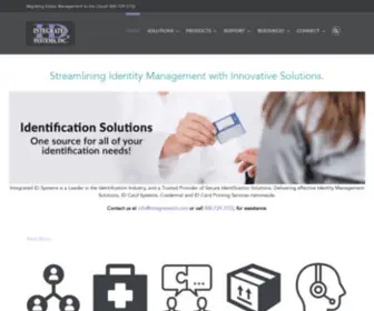 Integratedid.net(Integrated ID Systems) Screenshot