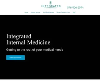 Integratedimed.com(Integrated Internal Medicine) Screenshot