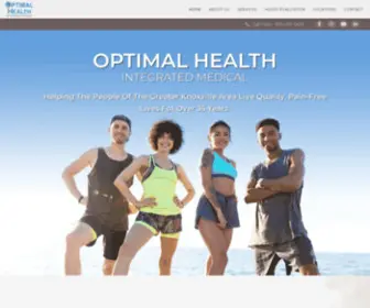 Integratedmedicaltn.com(Optimal Health Integrated Medical) Screenshot