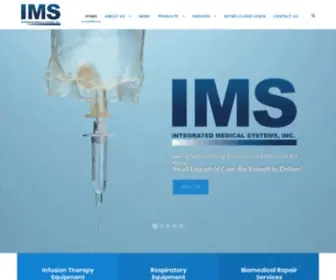 Integratedmedsys.com(Integrated Medical Systems) Screenshot